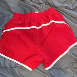 Red XS Athletic shorts